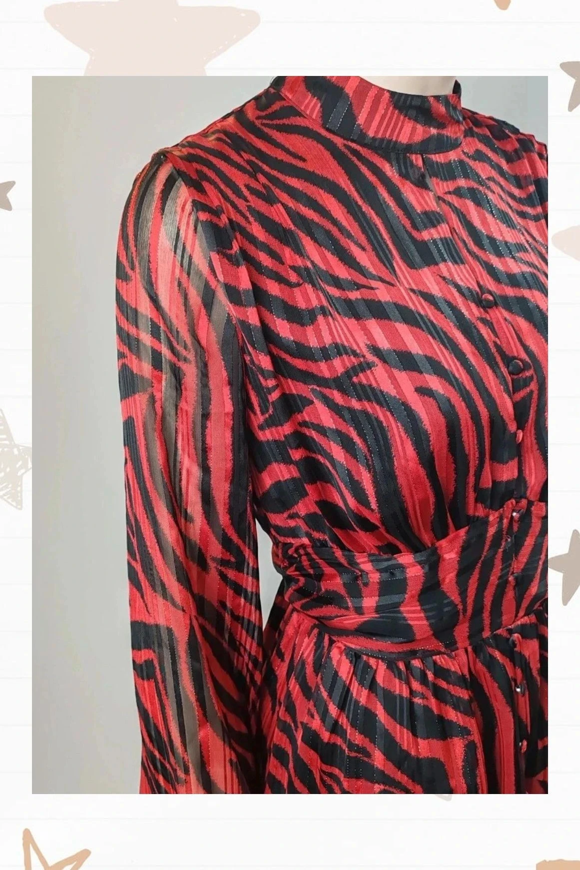 Vestido precioso com detalhe brilhante – photo 3